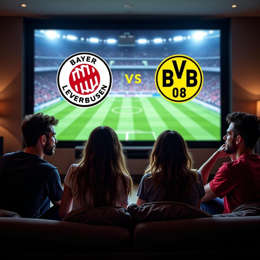 Bayer Leverkusen BVB Live Stream mit Freunden