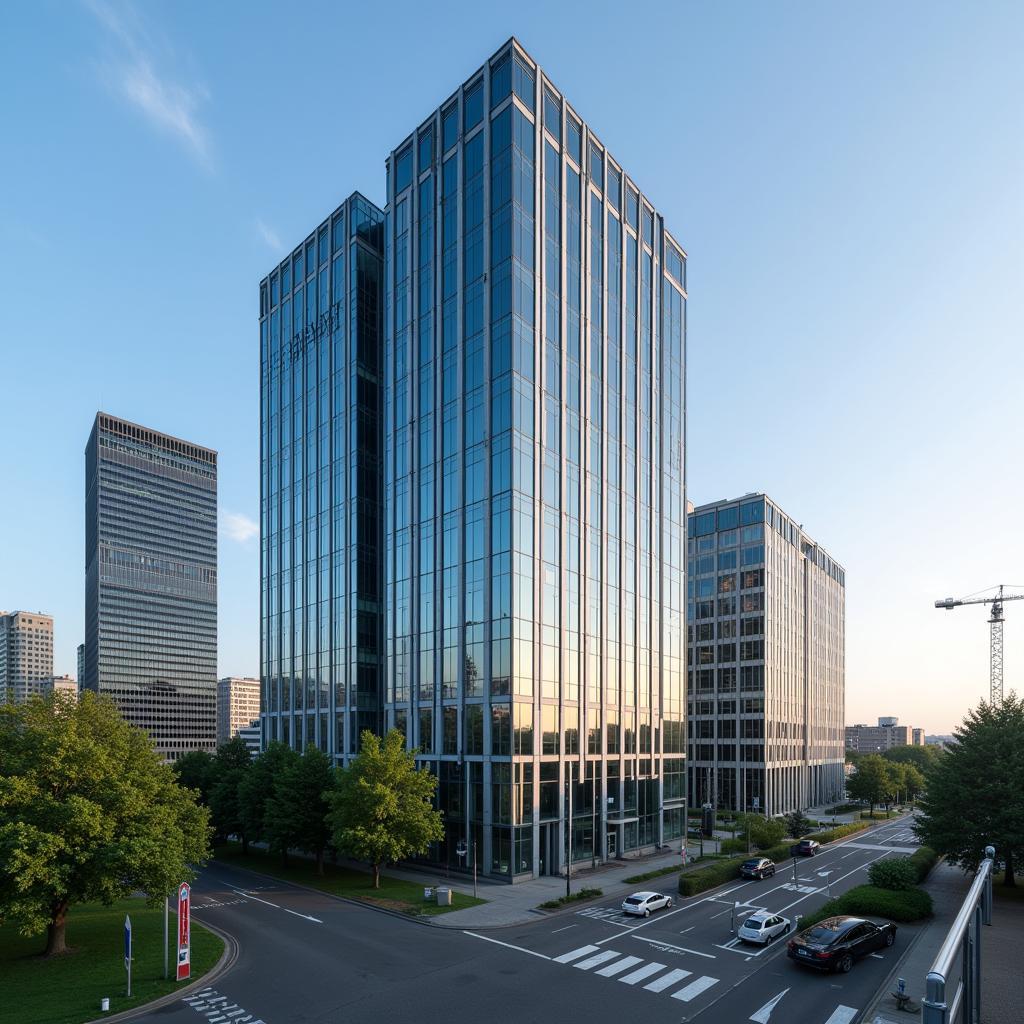 Bayer AG Hauptquartier in Leverkusen