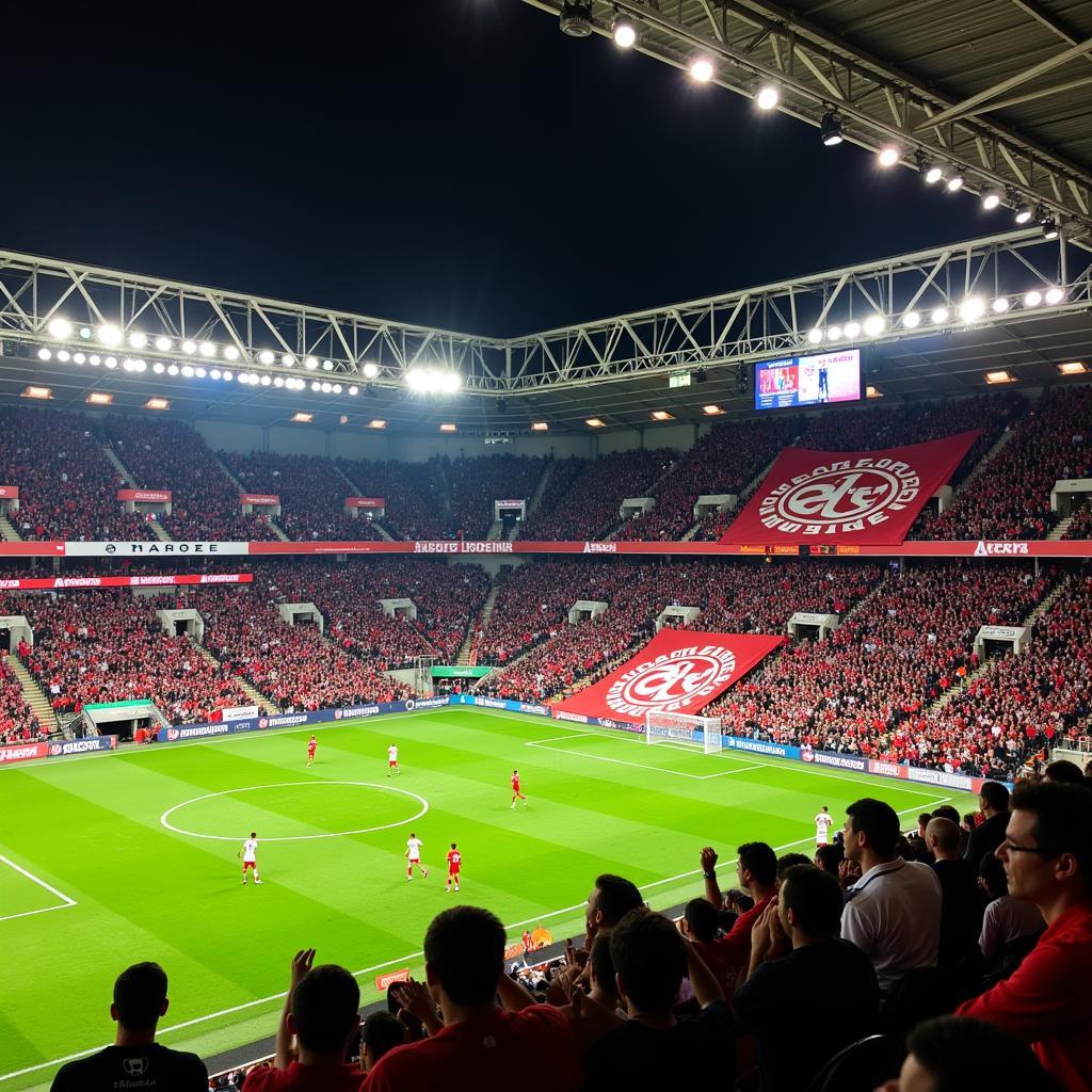 Bayer Leverkusen Heimspiel gegen Hannover 96 am 10.05.2018