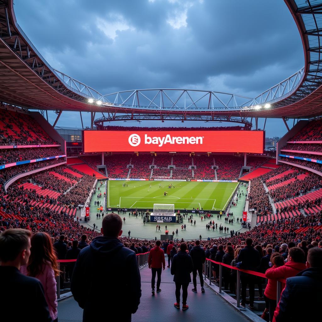 Bayer Leverkusen Stadion an der a w v hofmann-str 5