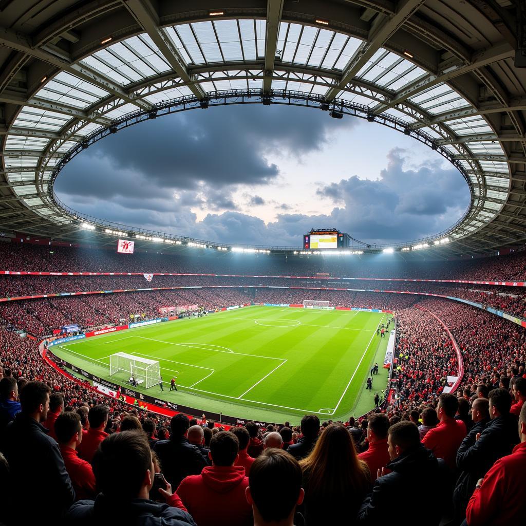 Bayer Leverkusen Stadion Panorama