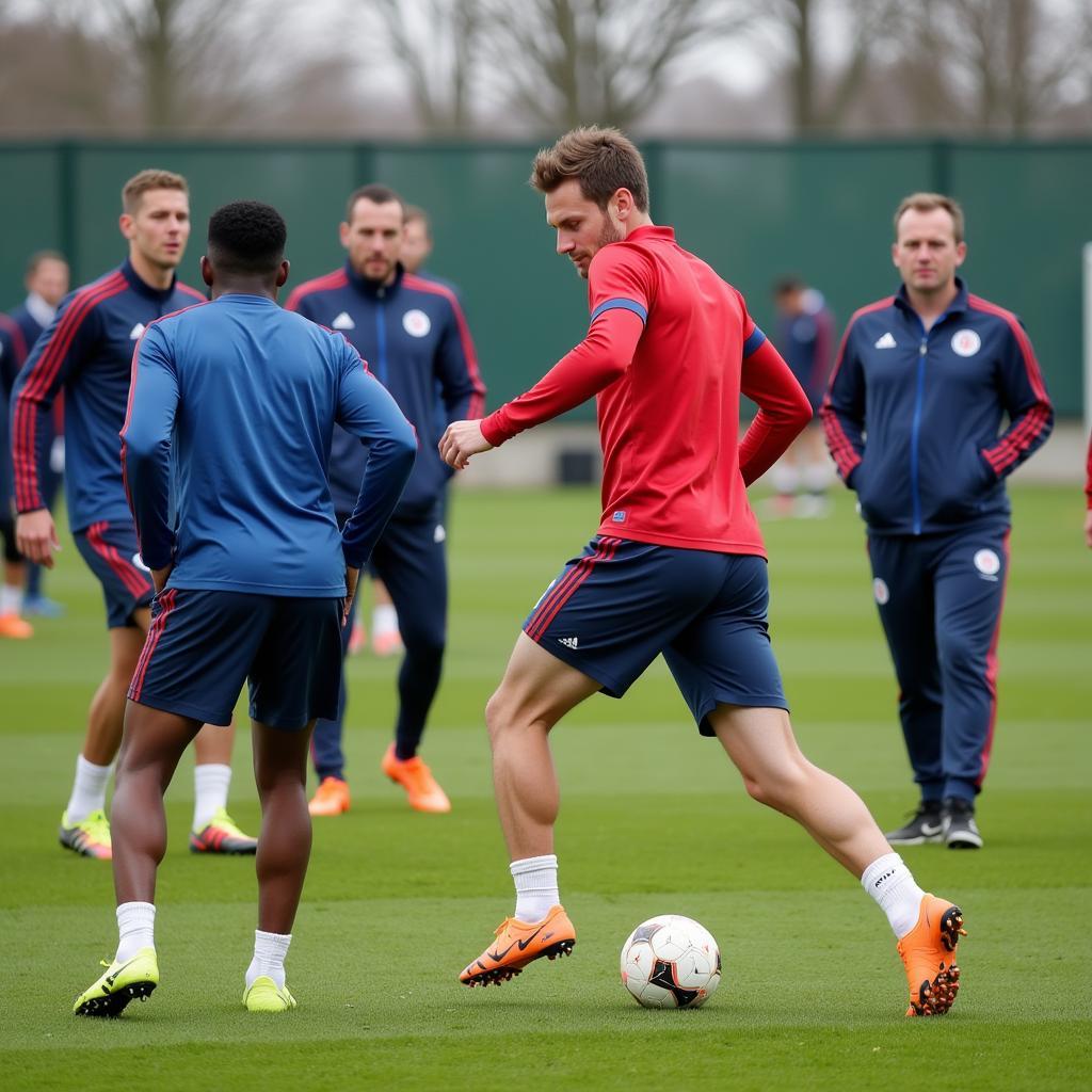 Trainingseinheit von Bayer Leverkusen