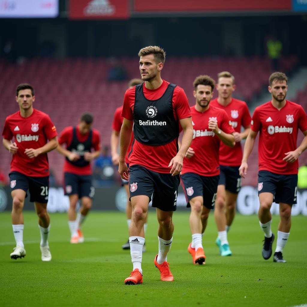 Bayer Leverkusen Training Vorbereitung Saison