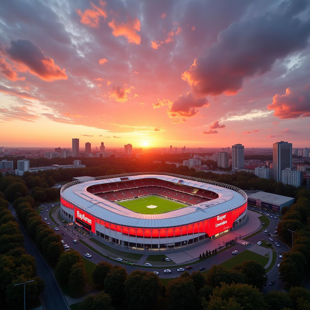 Bayer Leverkusen blickt optimistisch in die Zukunft.