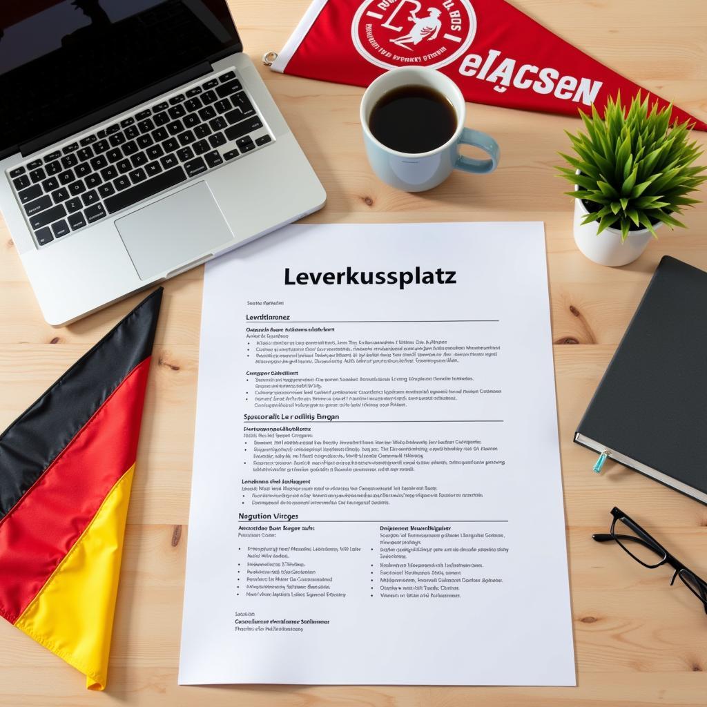 Bewerbung für Ausbildung in Leverkusen