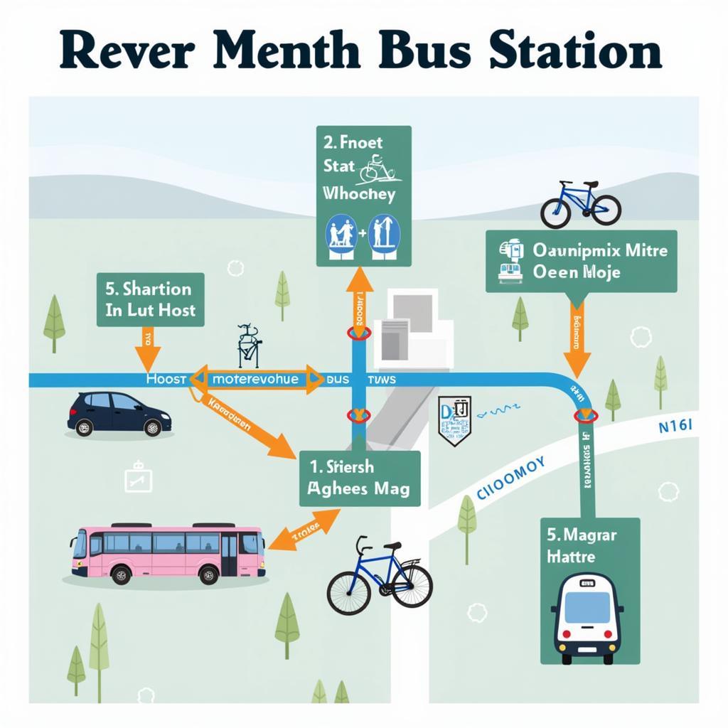 Anfahrt zum Busbahnhof Leverkusen Mitte