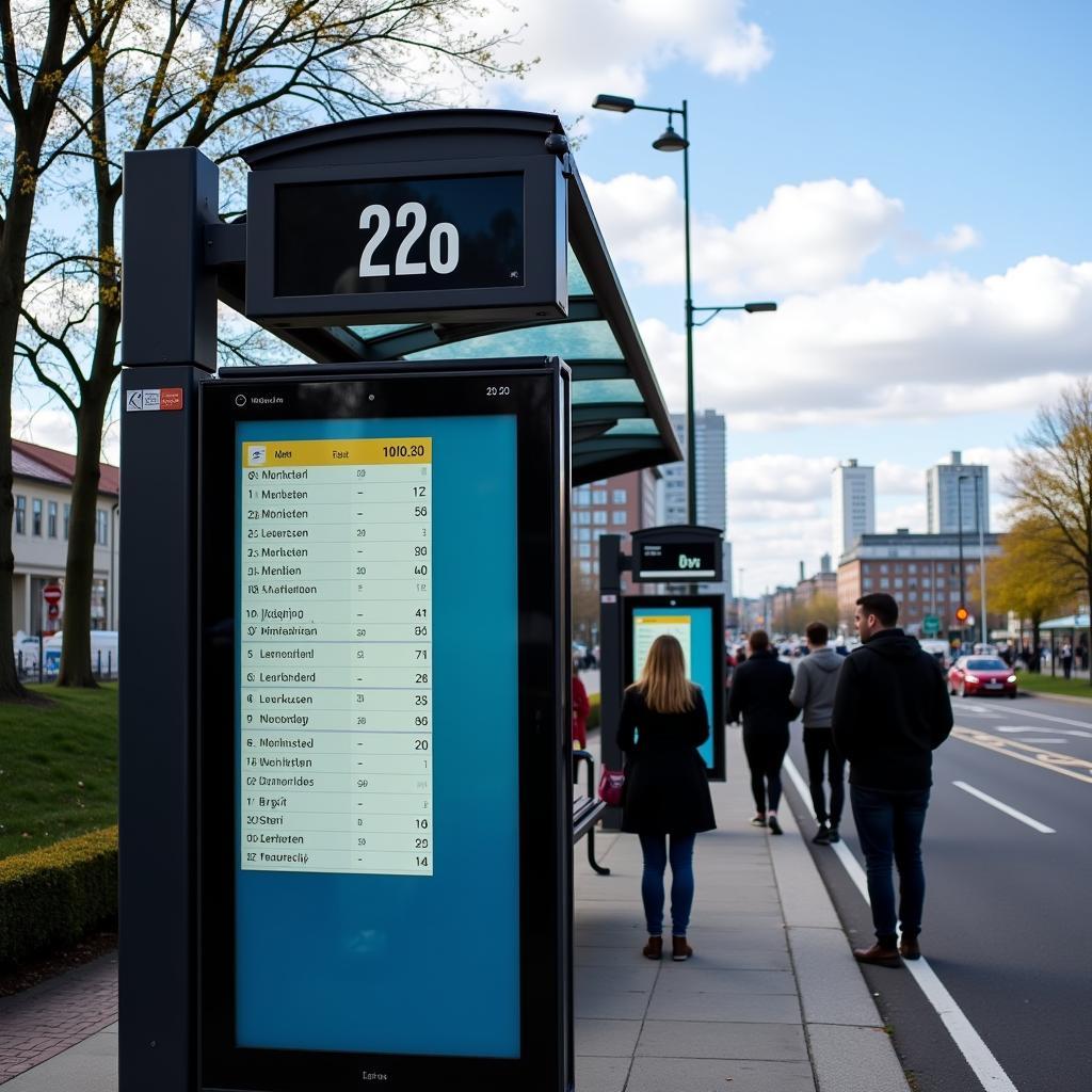 Buslinie 220 Fahrplan in Leverkusen