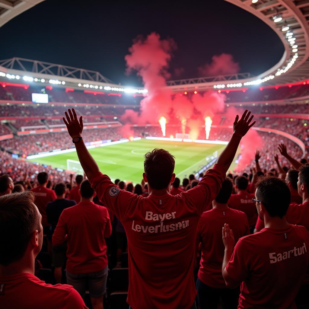 Die Fans von Berger Leverkusen: Leidenschaft und Treue in der BayArena