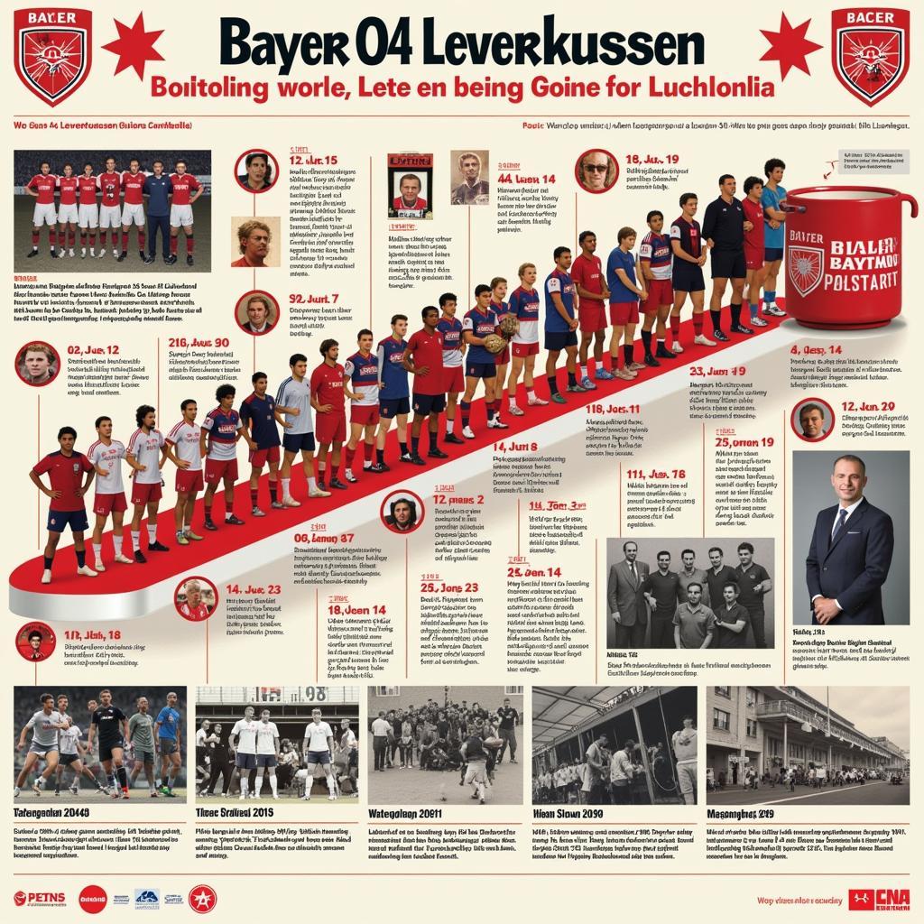 Die Entwicklung von Bayer 04 Leverkusen vom Werksverein zum Spitzenteam der Bundesliga.