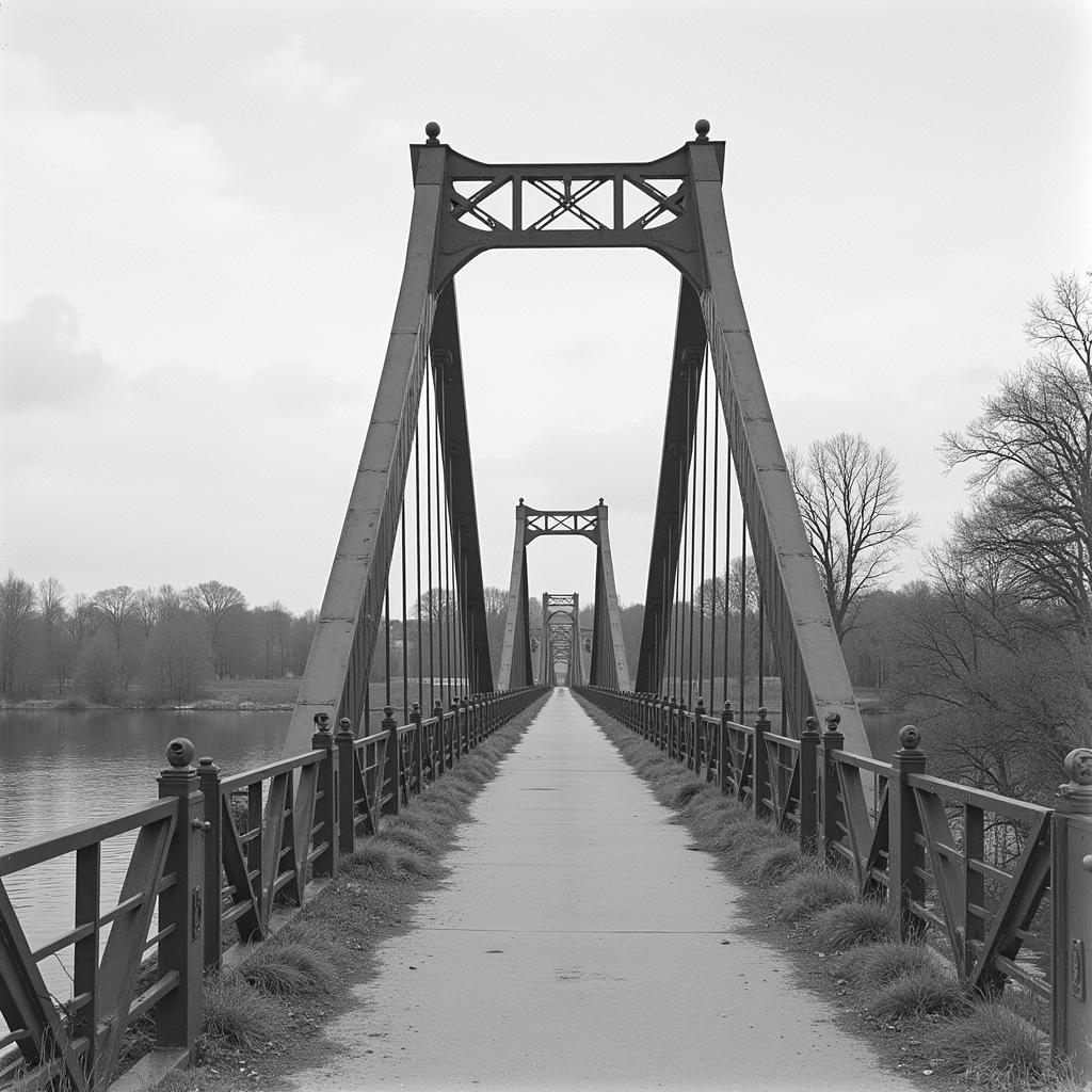 Die historische Kaiser-Wilhelm-Brücke