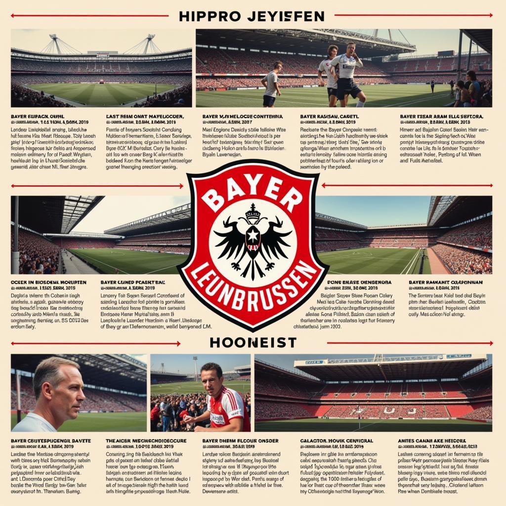 Die Geschichte von Bayer 04 Leverkusen in Bildern