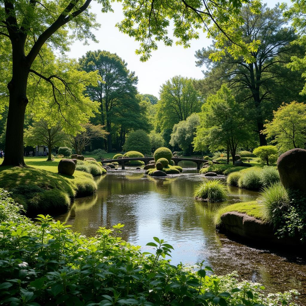 Entspannung im Japanischen Garten Leverkusen