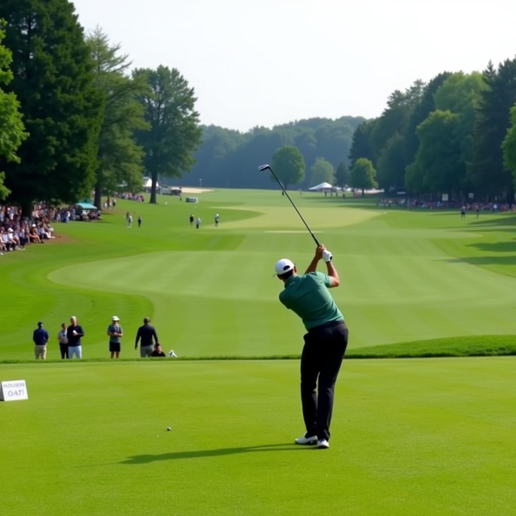 Golfer beim JSL Senior Open Leverkusen