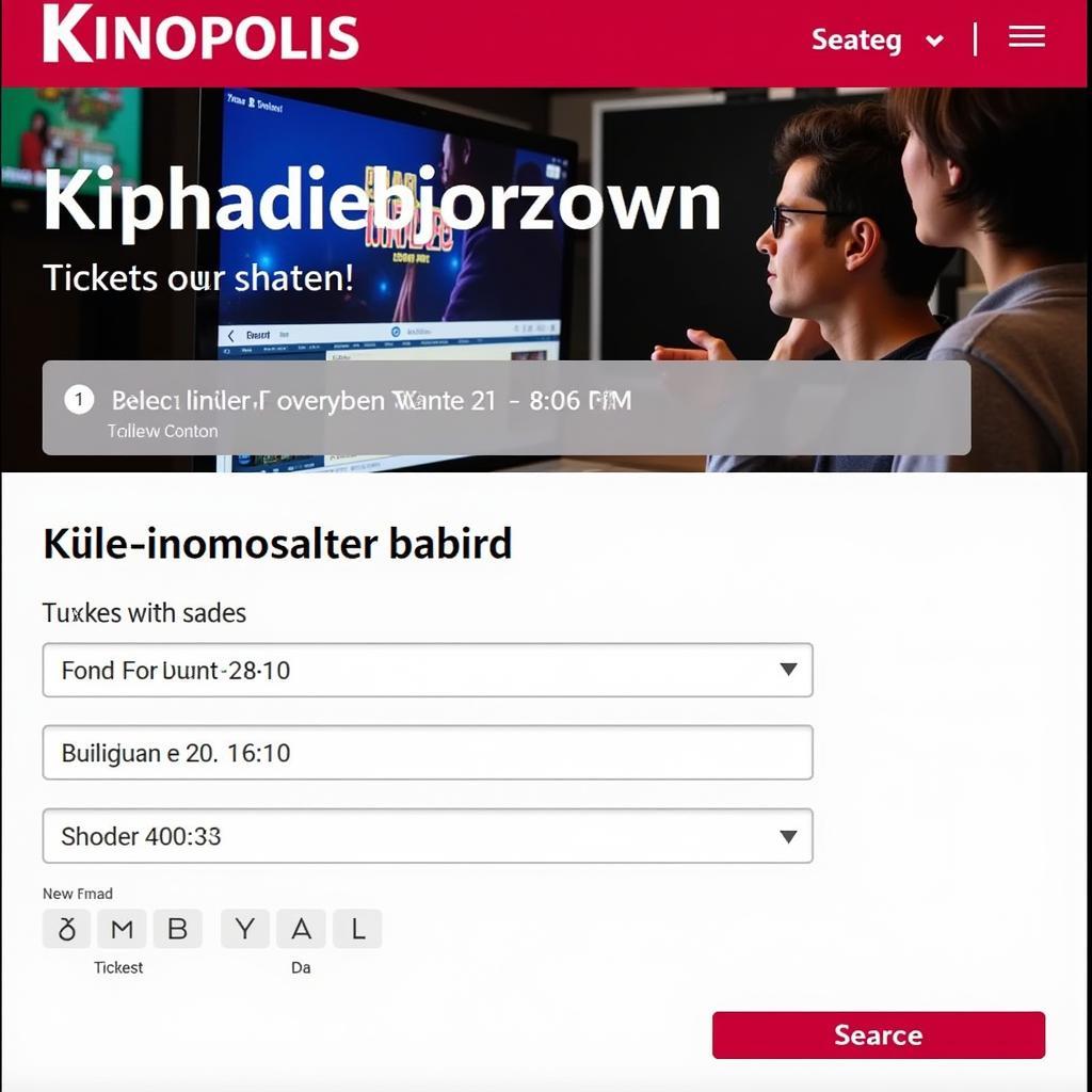 Online Ticketbuchung für das Kinopolis Leverkusen