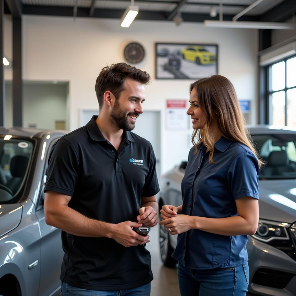 Kundenberatung Auto Depot Stitz