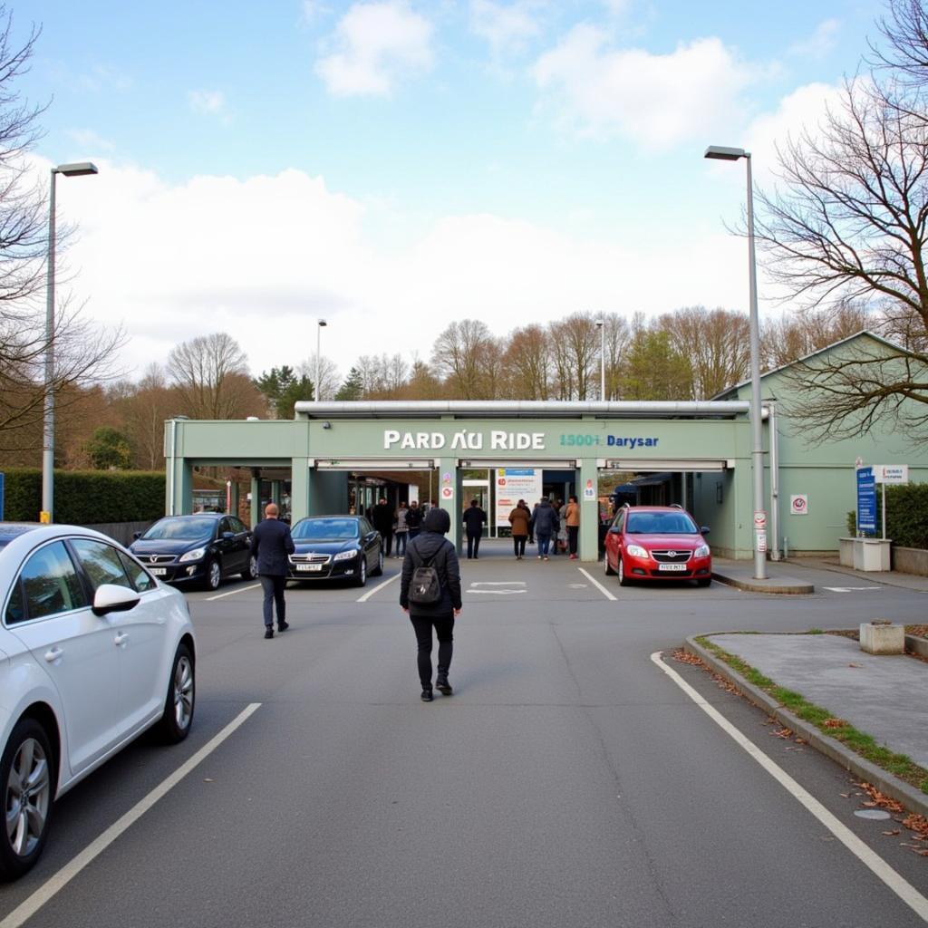 Langzeitparken am Bahnhof Leverkusen Mitte