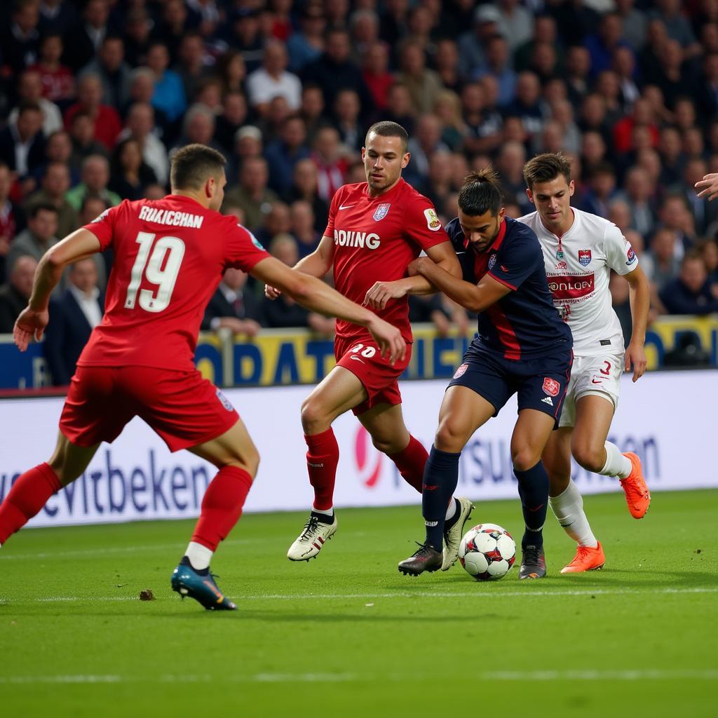 Ein spannendes Spiel von Leverkusen 2 in der Regionalliga West.