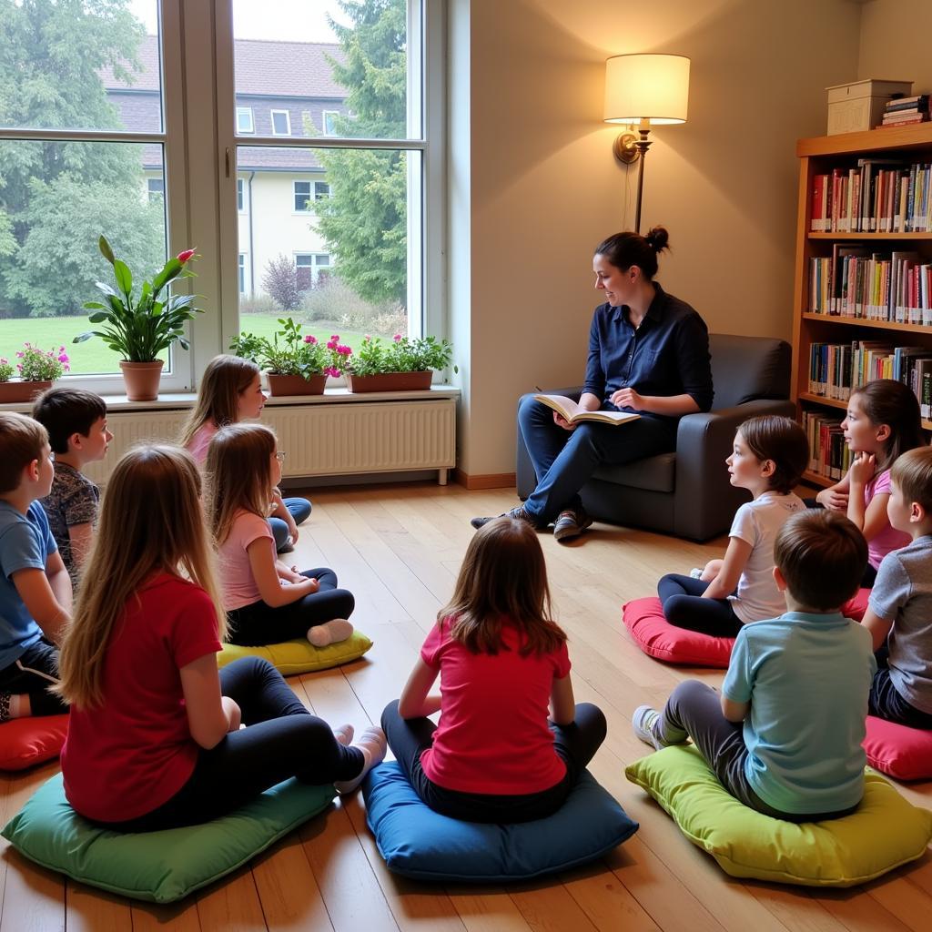 Kinderprogramm in der Leverkusen Bücherei