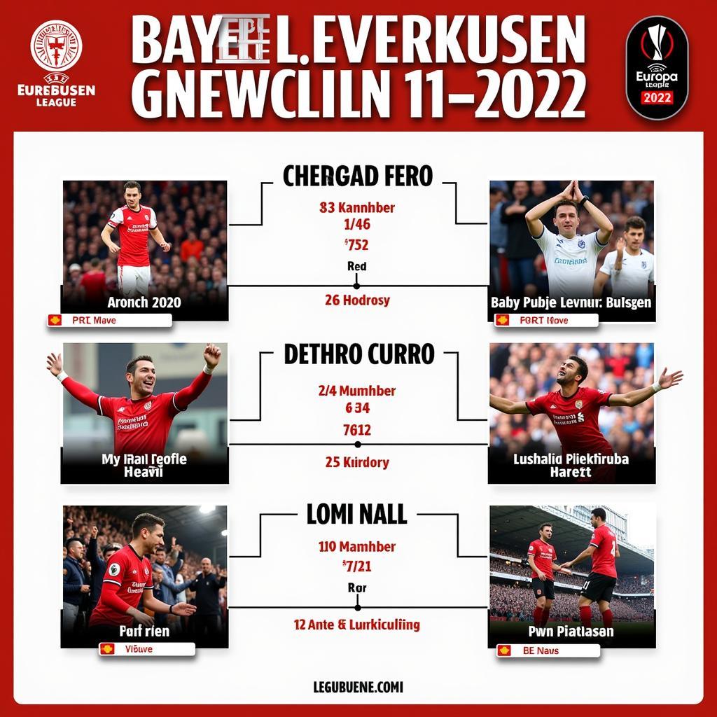 Bayer Leverkusen in der K.o.-Phase der Europa League 2022