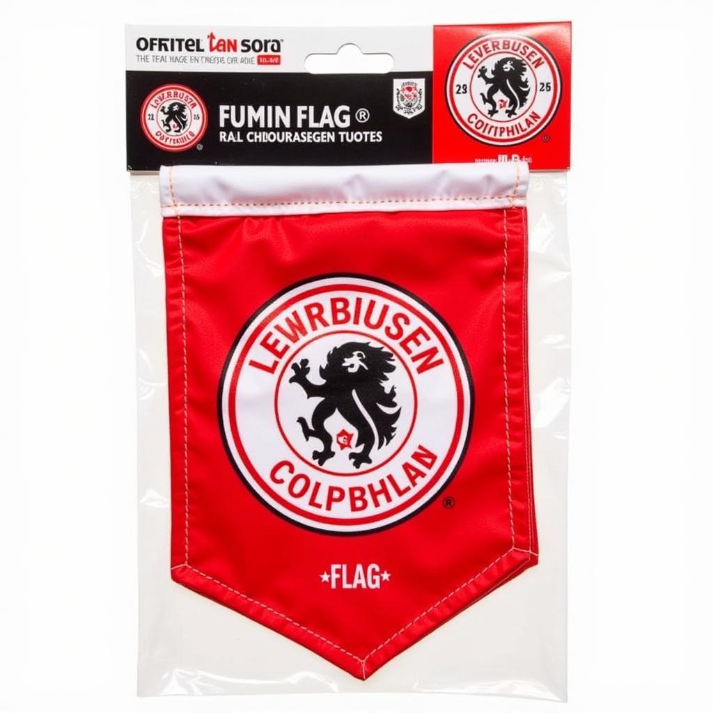 Original Leverkusen Fahne aus dem Fanshop