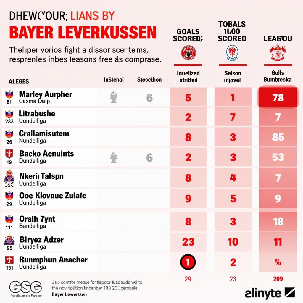 Bayer Leverkusen und die Konkurrenz in der Bundesliga