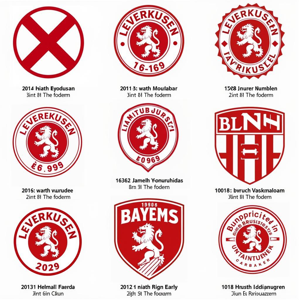 Entwicklung des Leverkusen Logos