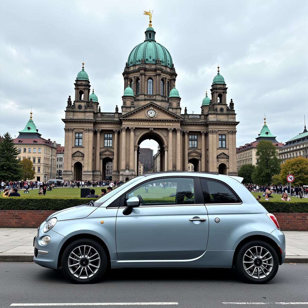 Mietwagen für eine Stadtfahrt in Leverkusen