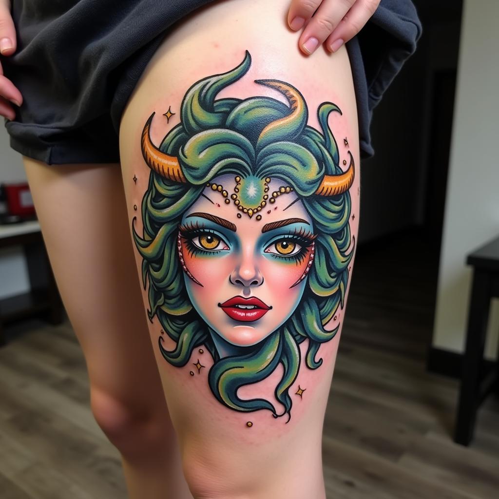 Medusa Tattoo Leverkusen Pflege