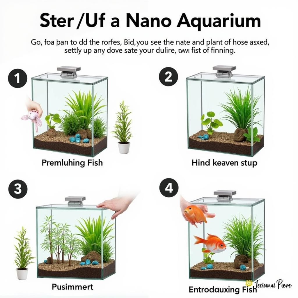 Einrichtung eines Nano-Aquariums