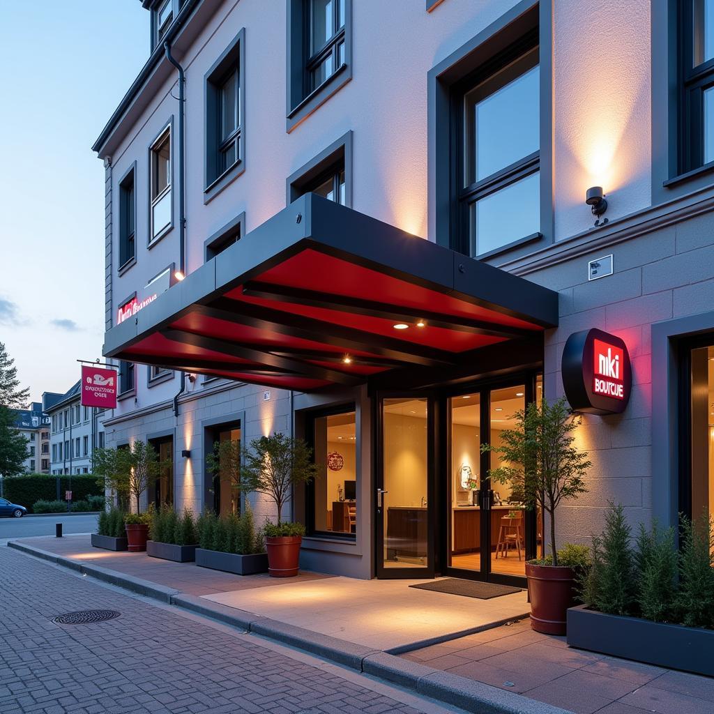 Stilvolles Niki Boutique Hotel Leverkusen für Fußballfans