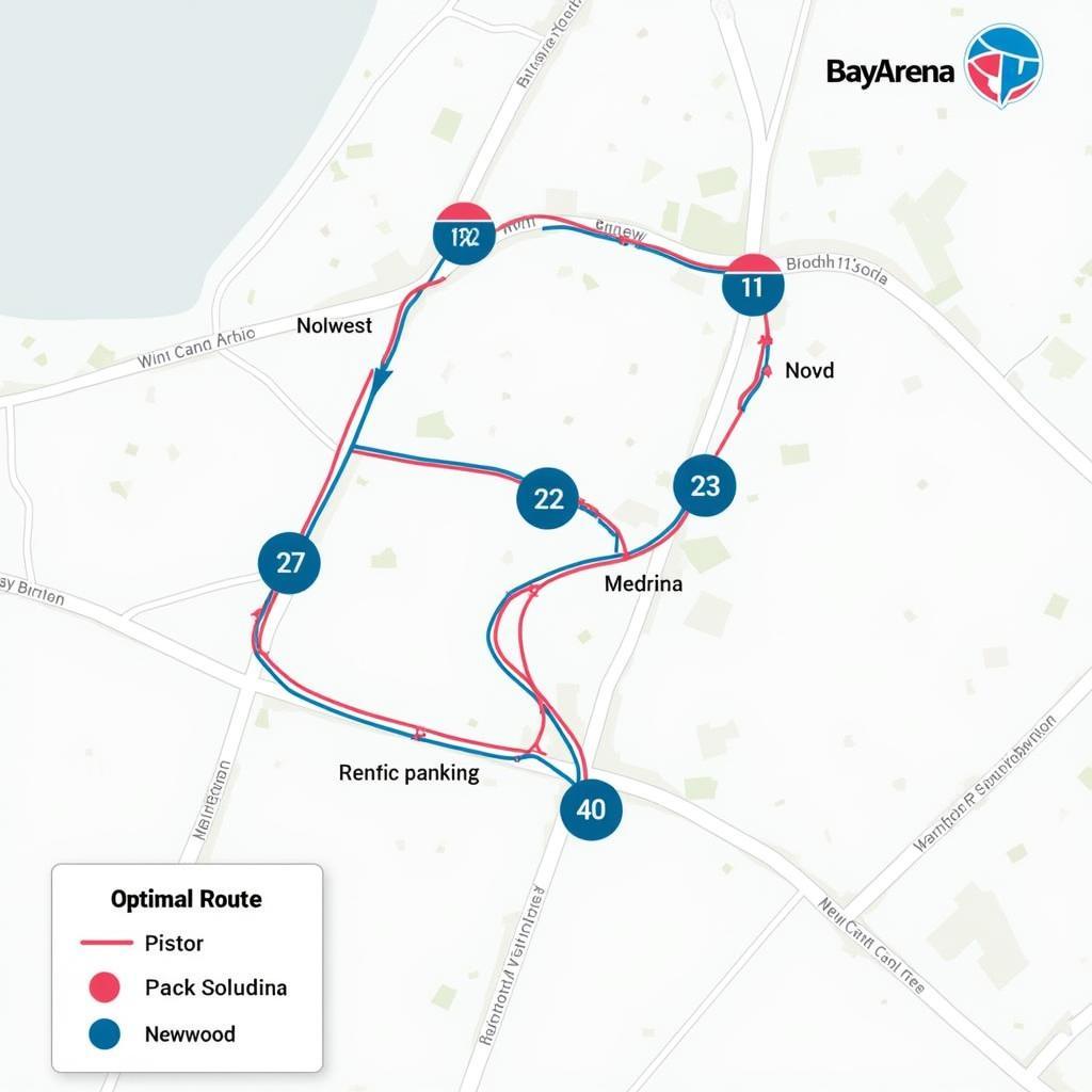 Anfahrtswege zur BayArena und Parkmöglichkeiten