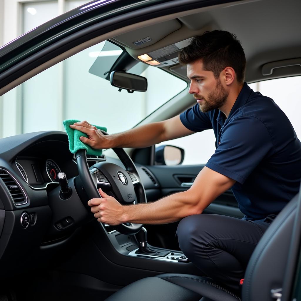 Professionelle Autowäsche Innen in Leverkusen