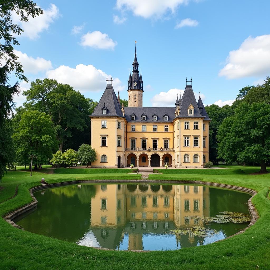 Schloss Morsbroich Leverkusen im Grünen