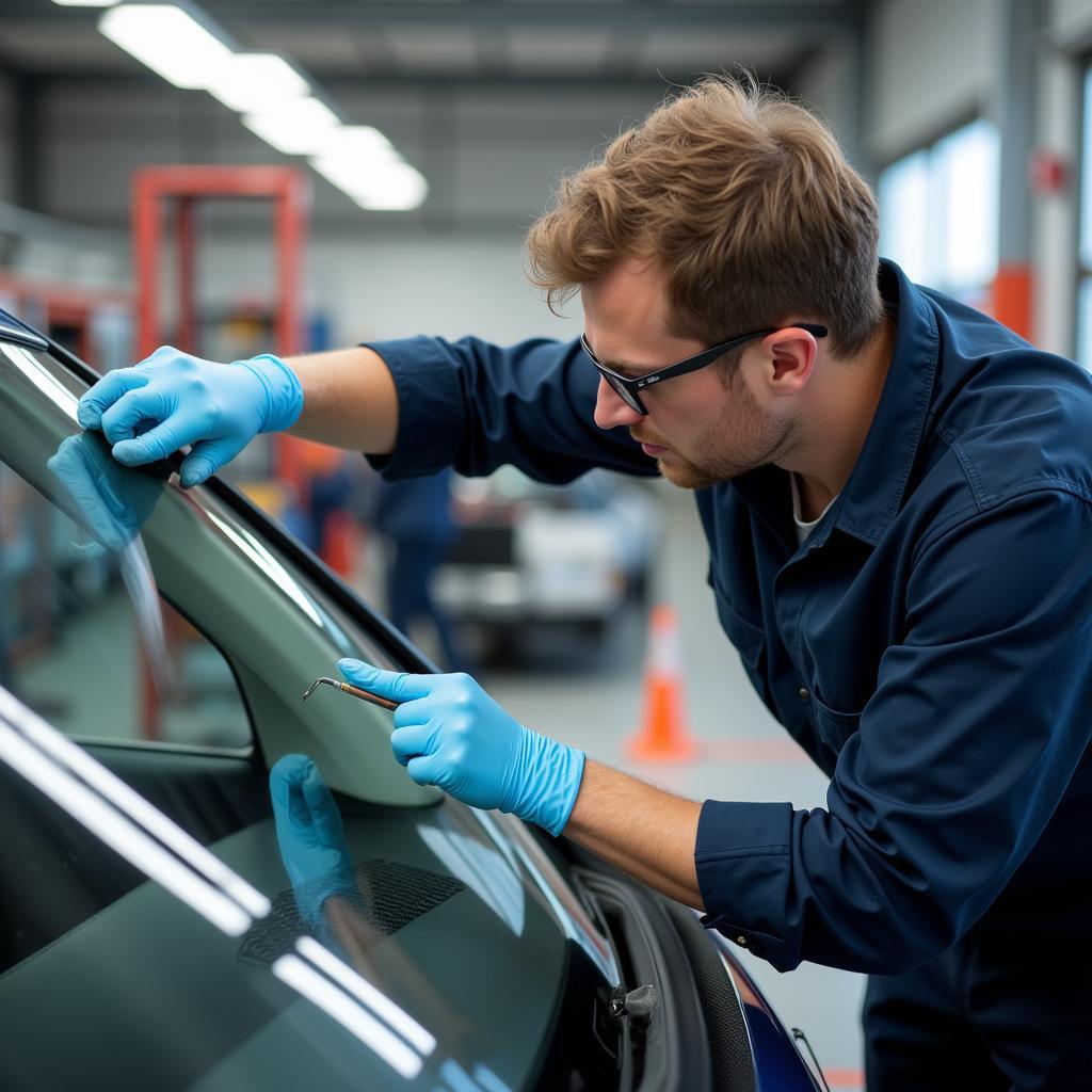 Schnelle Reparatur bei Junited Autoglas in Leverkusen