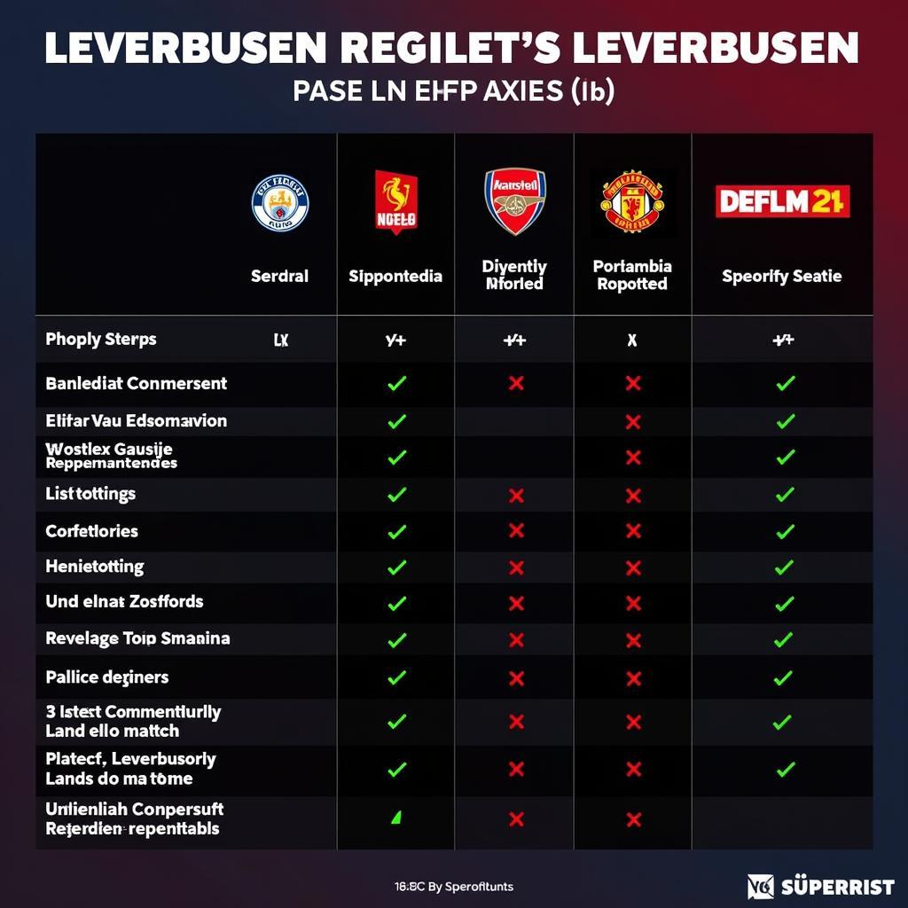 Vergleich verschiedener Streaming-Dienste für Leverkusen Spiele.