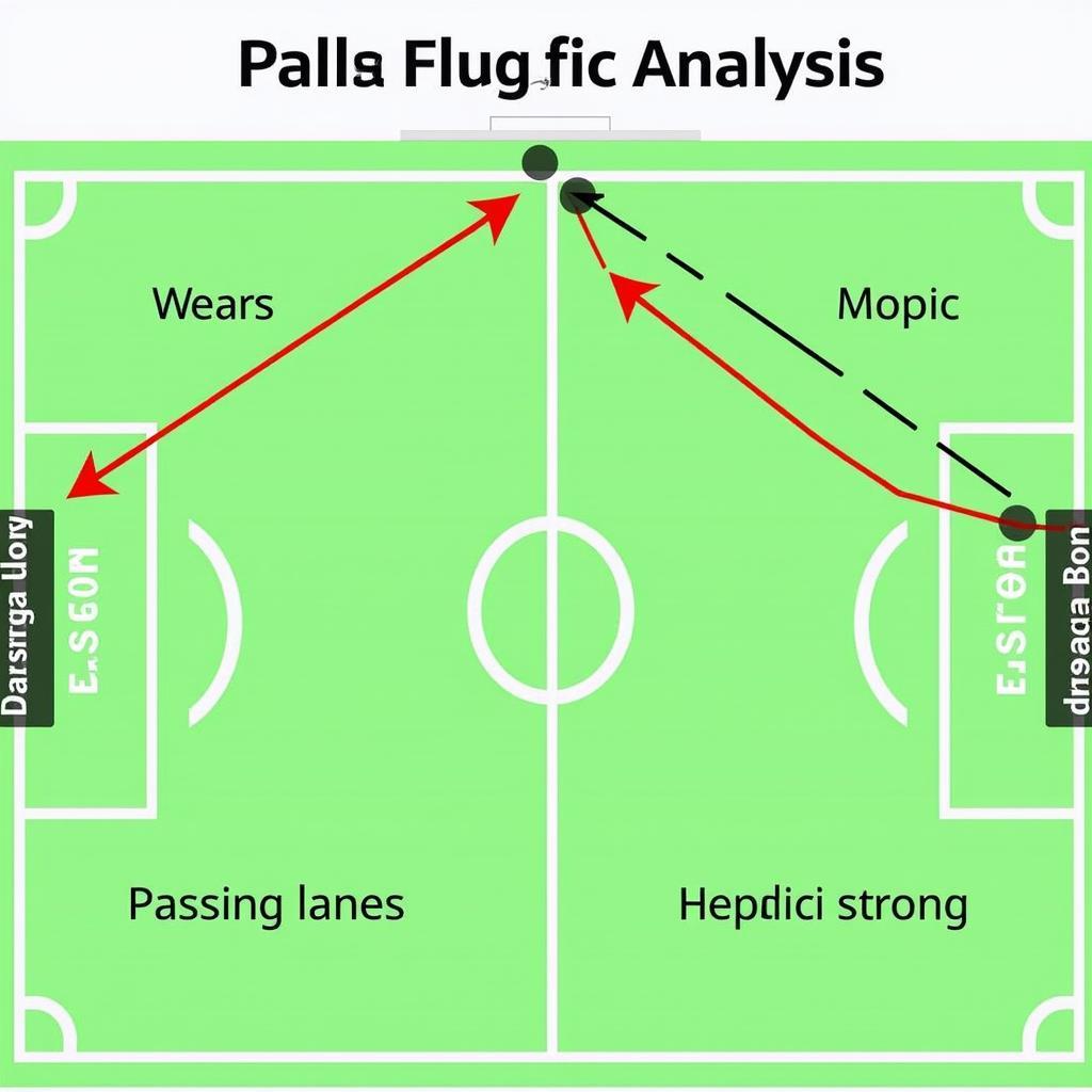 Taktische Analyse des Spiels 1. FC Köln gegen Bayer Leverkusen. Die Grafik zeigt die Stärken und Schwächen beider Mannschaften sowie mögliche Spielzüge.