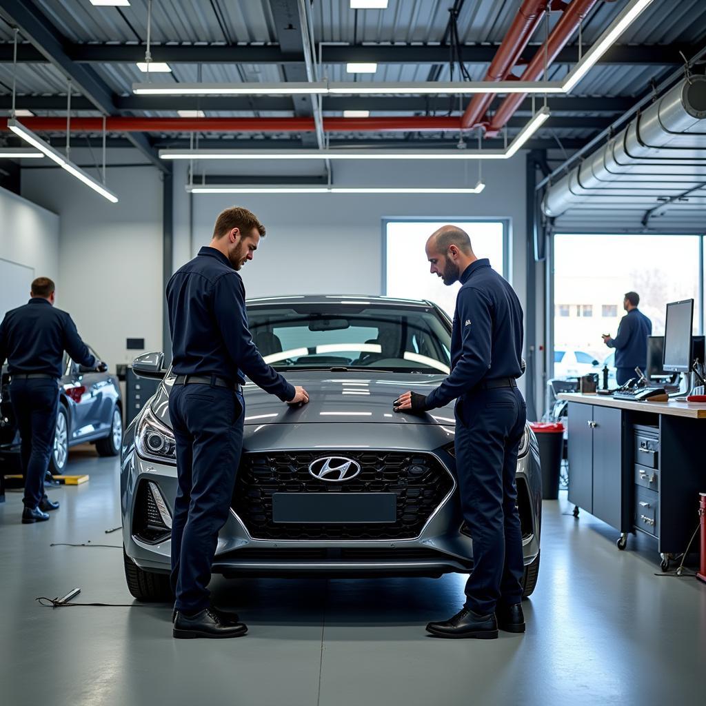 Werkstatt Service für Hyundai in Leverkusen